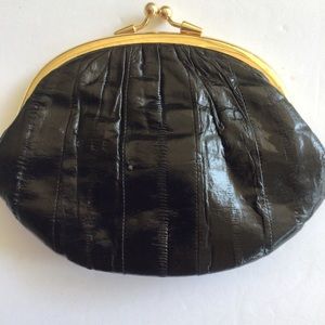 VINTAGE EELSKIN COIN PURSE CLUTCH